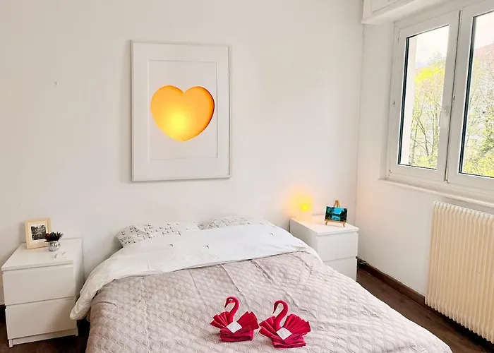 Cocon Du Quai - Proche Marche De Noel Appartement Straatsburg